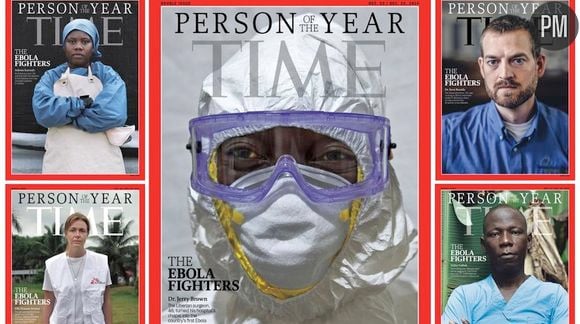 Les combattants d'Ebola à l'honneur du "Time Magazine"