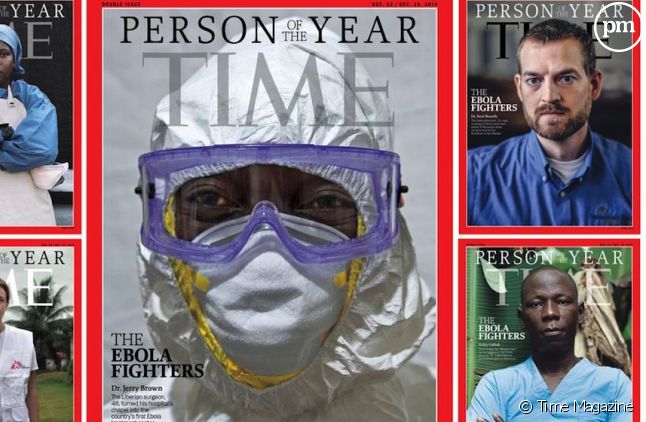 <span>Les combattants d'Ebola à l'honneur du "Time Magazine"</span>