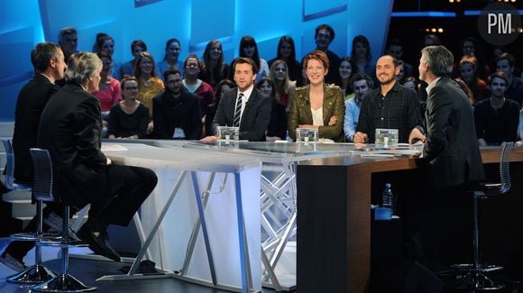 Le plateau du "Grand Journal"