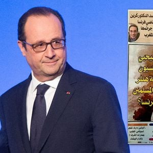 François Hollande en Hitler en Une d'un journal marocain