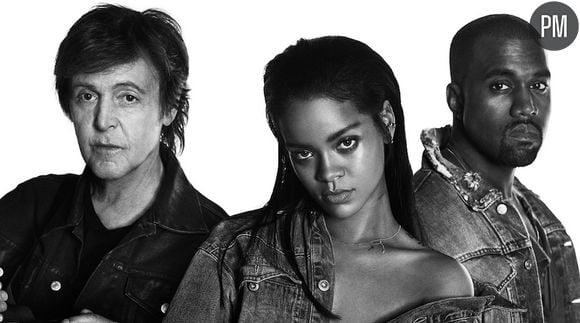 Paul McCartney, Rihanna et Kanye West