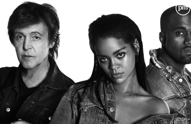 Paul McCartney, Rihanna et Kanye West