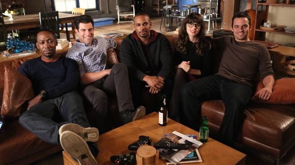 Damon Wayans Jr (au centre) quitte "New Girl"