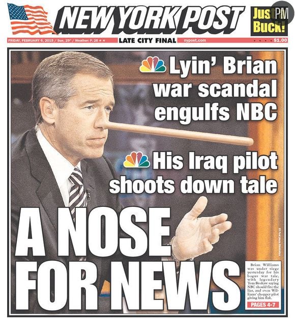 Une du "New York Post"