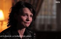 Juliette Binoche en larmes dans "Sept à Huit"