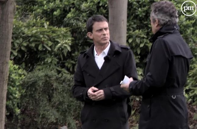 Manuel Valls dans "Conversation Secrète" sur Canal+.