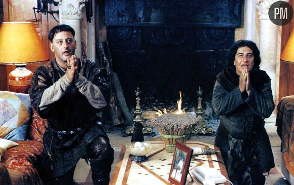 Jean Reno et Christian Clavier dans "Les Visiteurs"