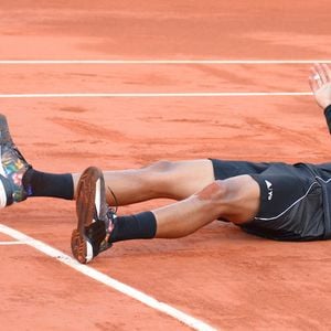 Jo-Wilfried Tsonga à Roland-Garros