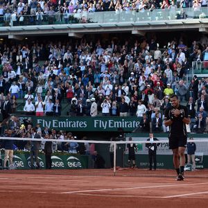 Jo-Wilfried Tsonga sur le court central