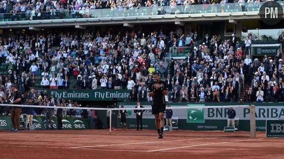 Jo-Wilfried Tsonga sur le court central