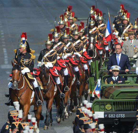 Le défilé militaire du 14 juillet 2015