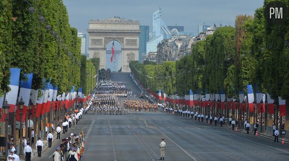 Le défilé militaire du 14 juillet 2015