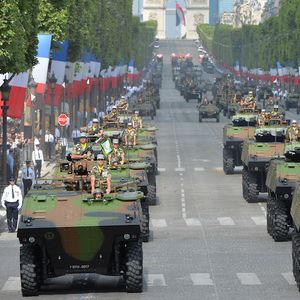 Le défilé militaire du 14 juillet 2015