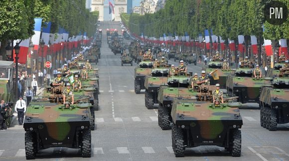 Le défilé militaire du 14 juillet 2015