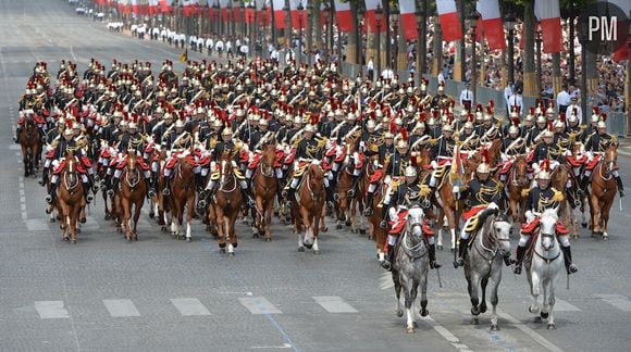 Le défilé militaire du 14 juillet 2015