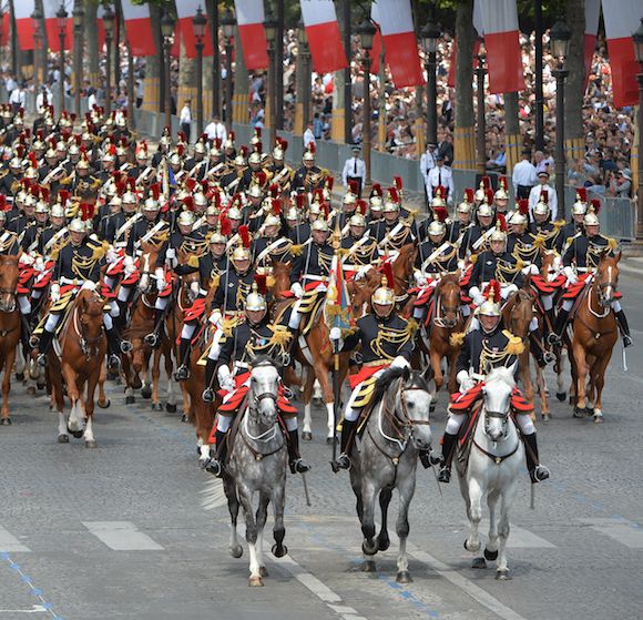 Le défilé militaire du 14 juillet 2015