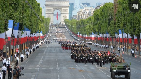 Le défilé militaire du 14 juillet 2015