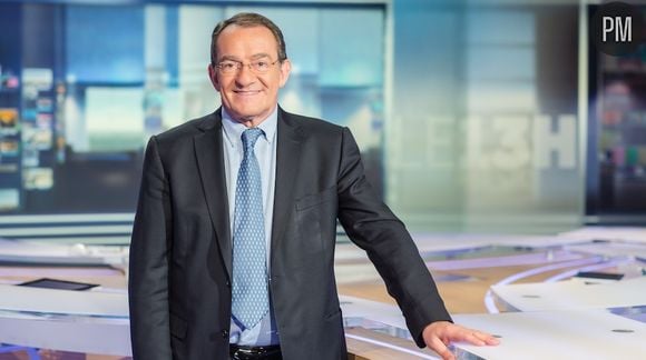 Jean-Pierre Pernaut sur le plateau du 13H de TF1