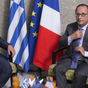 Francois Hollande et Alexis Tsipra