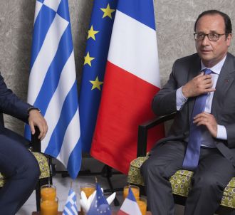 <span>Francois Hollande et Alexis Tsipra</span>