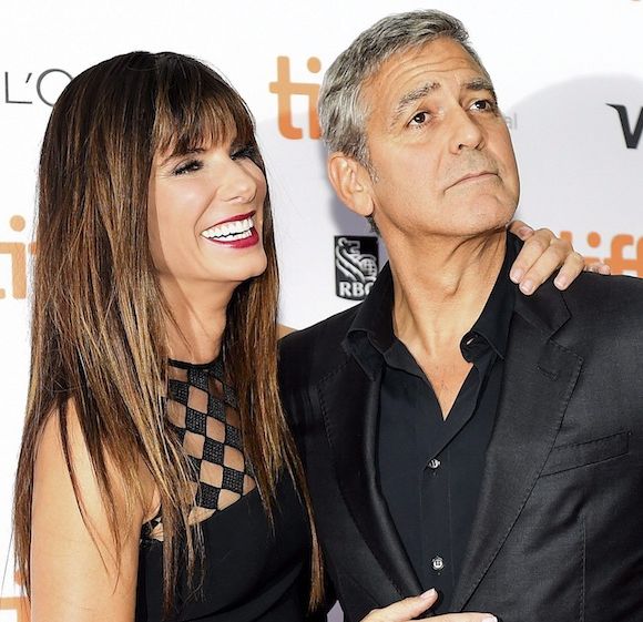 Sandra Bullock et George Clooney