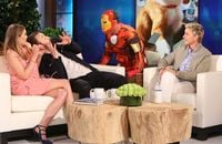 Chris Evans effrayé chez Ellen DeGeneres