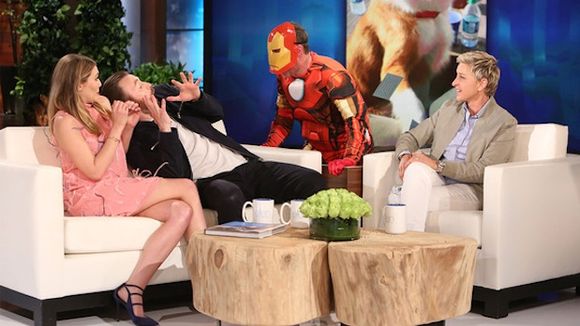 Chris Evans terrifie Elizabeth Olsen chez Ellen DeGeneres, "Iron Man" la venge