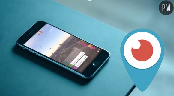 L'application Periscope.