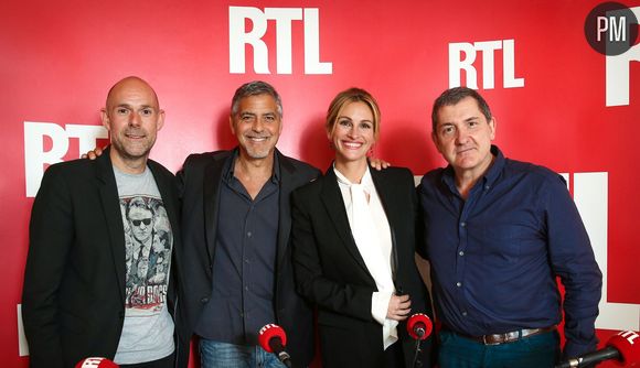 George Cloobey et Julia Roberts, demain sur RTL.