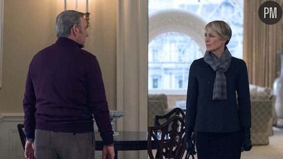 Kevin Spacey et Robin Wright dans "House of Cards"