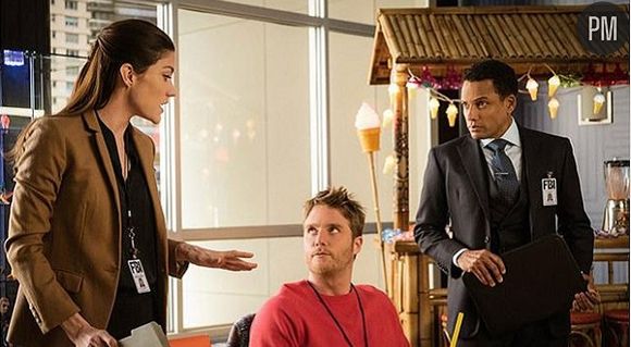 Hill Harper, Jake McDorman et Jennifer Carpenter dans "Limitless"