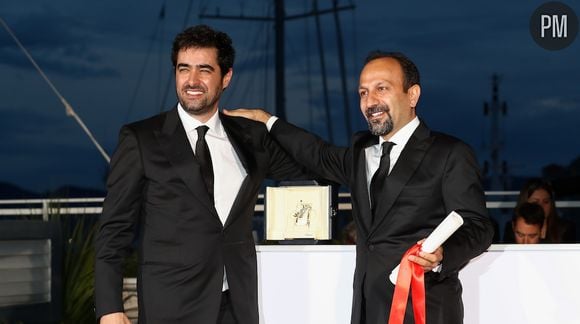 Asghar Farhadi et son acteur Shahab Hosseini primés pour "Le Client" 