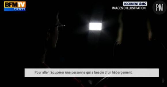 Capture d'écran du témoignage de Sonia diffusé sur BFMTV le 4 février