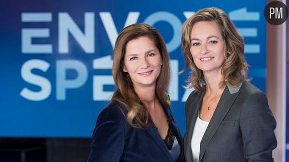 Guilaine Chenu et Françoise Joly présentait "Envoyé spécial"