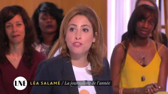 Léa Salamé, sur Canal+.