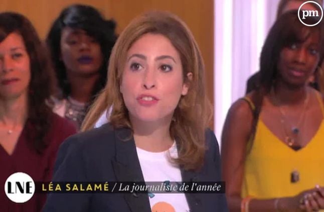Léa Salamé, sur Canal+.