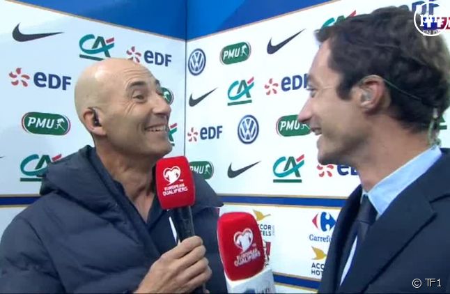 Nicolas Canteloup imite Didier Deschamps à la fin de France - Bulgarie.