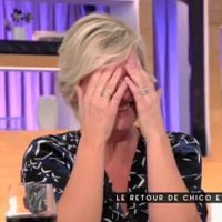 Anne-Elisabeth Lemoine prise d'un fou rire dans "C à vous"