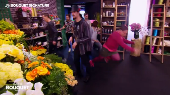 "C'est le bouquet" : La grosse chute d'une candidate du concours de fleuristes de TF1