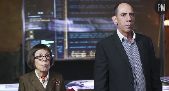 Linda Hunt et Miguel Ferrer dans "NCIS : Los Angeles"