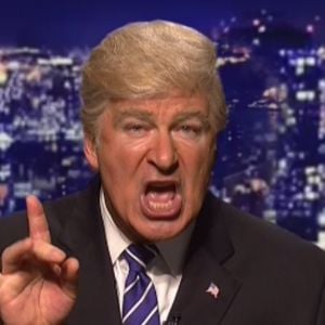 Alec Baldwin en Donald Trump dans "Saturday Night Live"