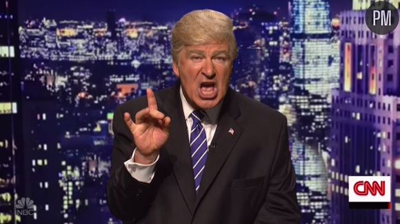 Alec Baldwin en Donald Trump dans "Saturday Night Live"