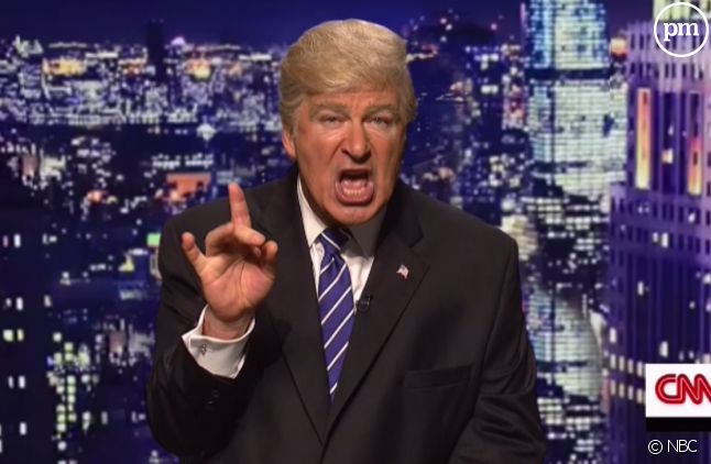 Alec Baldwin en Donald Trump dans "Saturday Night Live"