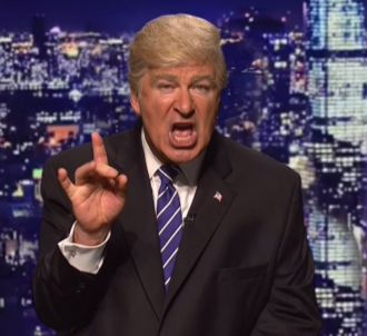 Alec Baldwin en Donald Trump dans 'Saturday Night Live'