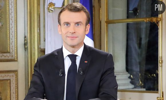 Emmanuel Macron le 10 décembre 2018