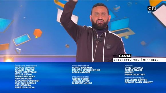 "Touche pas à mon poste" (C8) : Quand Cyril Hanouna appelle à regarder... TMC