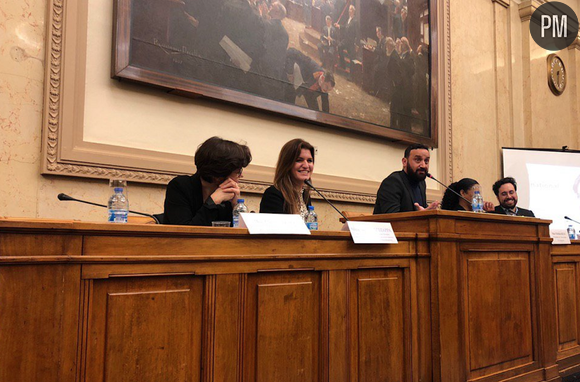 Cyril Hanouna à l'Assemblée nationale le 13 février 2019