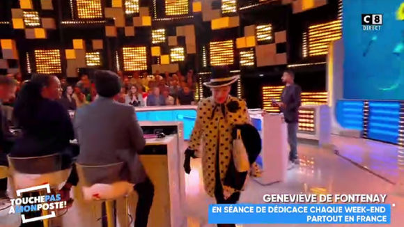 "TPMP" : Geneviève de Fontenay quitte le plateau en direct