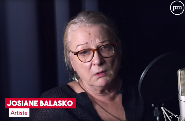 Josiane Balasko dans le clip de campagne de Ian Brossat