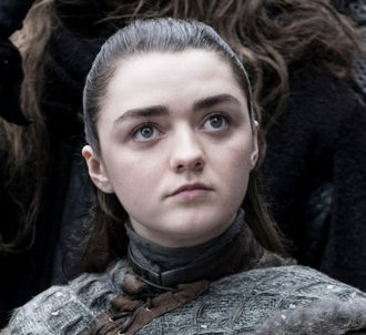 Maisie Williams est Arya Stark dans 'Game of Thrones'